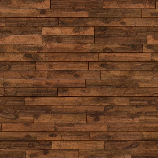 Seamless dark chestnut laminate flooring texture background. — Stock Photo, Image