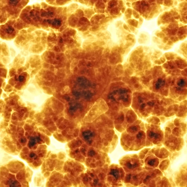 Seamless closeup firestorm background. Surface sun macro. Fiery — Stock Photo, Image