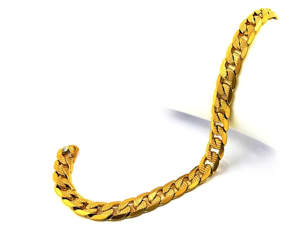 Pulsera de oro, unisex —  Fotos de Stock