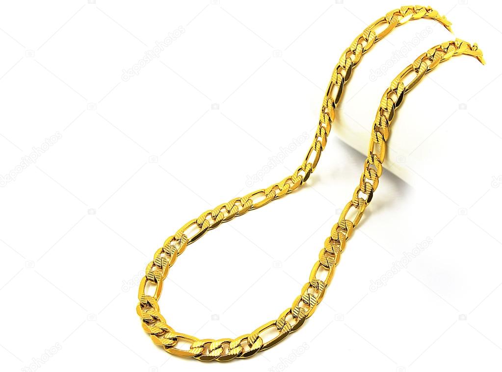 Gold chain unisex Stock Photo by ©JanDix 106851776