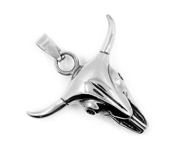 Erkekler - Bull Head için kolye
