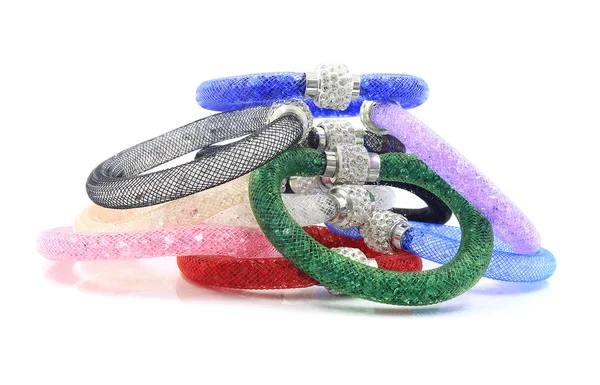 Bracelet with crystals — Stock Photo, Image