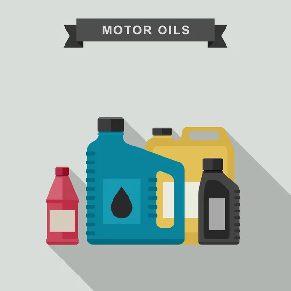 Icono de aceites de motor . — Archivo Imágenes Vectoriales