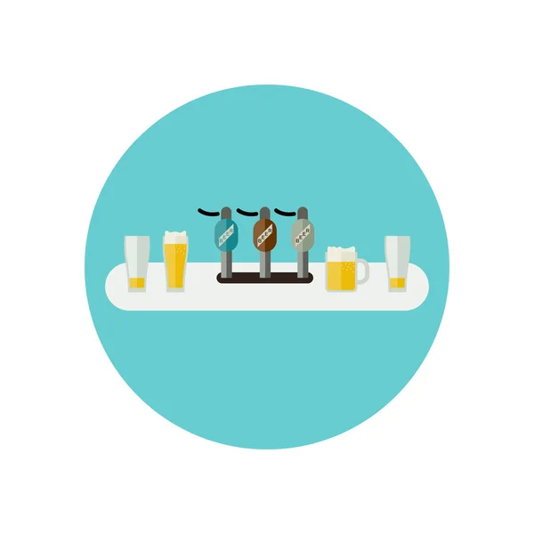 Bar Counter Icône — Image vectorielle