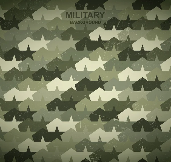 Fondo militar . — Vector de stock