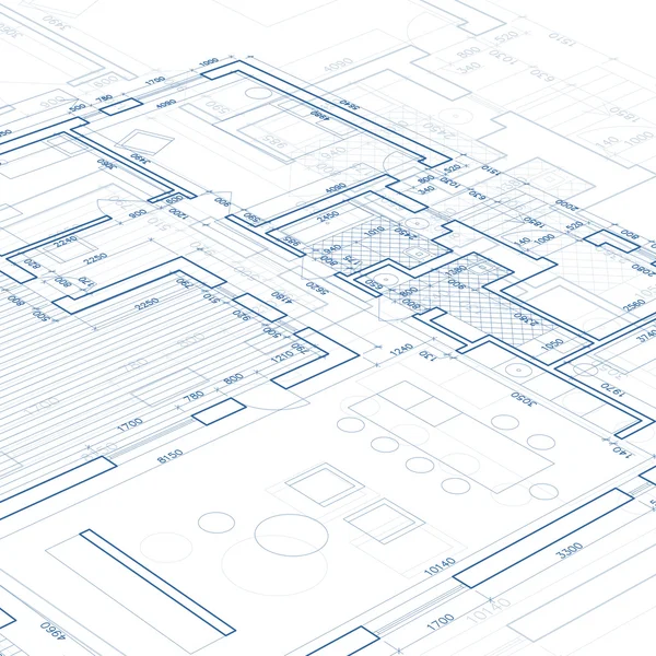 Blueprint — Stock Vector