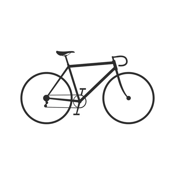 Bisiklet simgesi — Stok Vektör