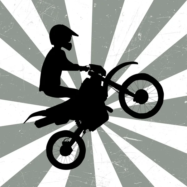 Motocross — Vector de stoc