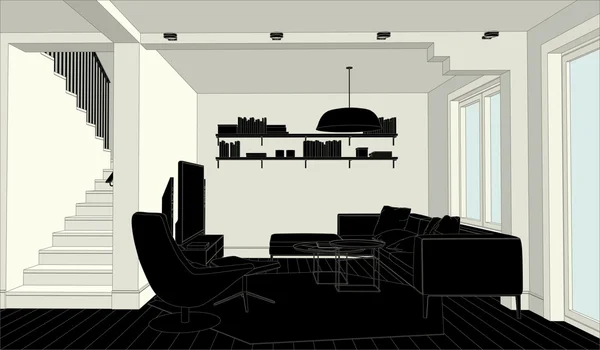 Interior — Stock Vector