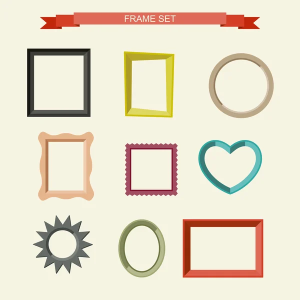 Photo frames — Stock Vector