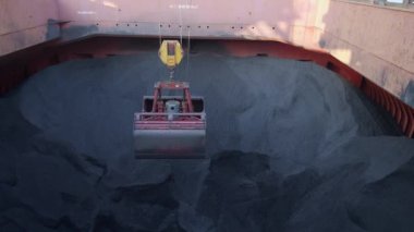 Enerji sektöründe gemiden terminale kömür boşaltma veya boşaltma