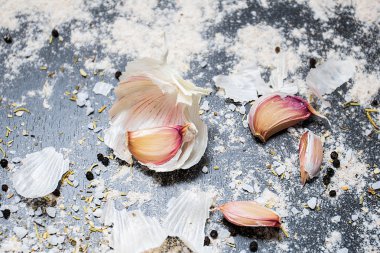 Sarımsak biber arka plan