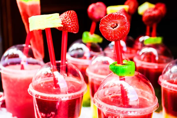 strawberry drink smoothies