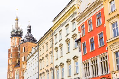 Krakow'daki gündoğumu. Polonya