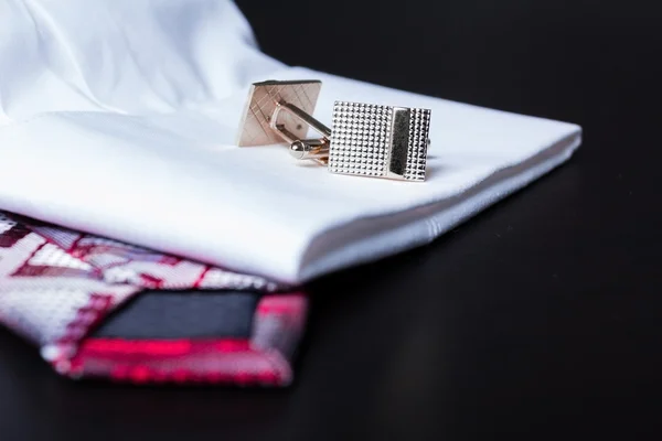 Cufflinks, style, moda accessory — стоковое фото