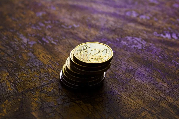 Money euro coins — Stock Photo, Image