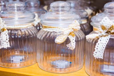 şık dekoratif kavanoz