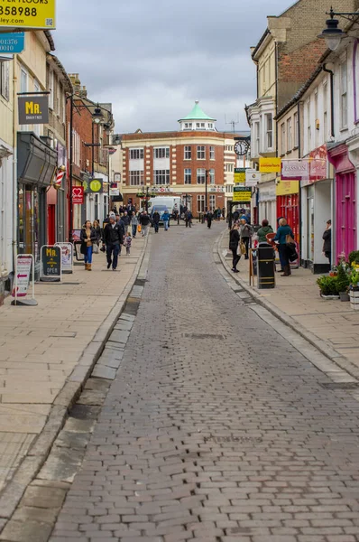 Eine Schöne Kleine Straße Braintree Großbritannien — Stockfoto
