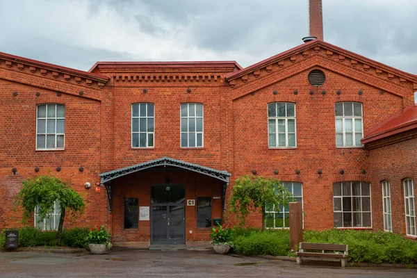 Finlayson Zona Fábrica Día Nublado Verano Forssa Finlandia —  Fotos de Stock