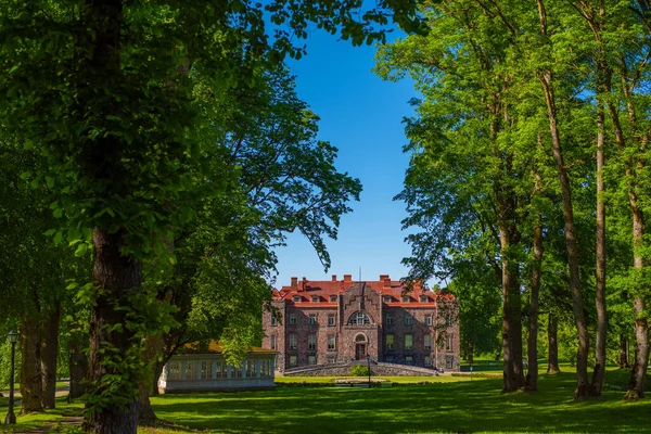 View Old Kalvi Manor Ida Viru County Estonia Summertime Estonia — Stock Photo, Image