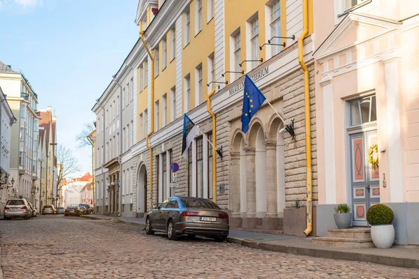 Ministère Estonien Des Affaires Rurales Dans Vieille Ville Tallinn — Photo