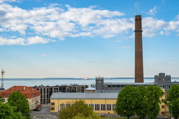 Energy Discovery Centre Estonisch Energia Avastuskeskus Baltische Zee Achtergrond Zonnige — Stockfoto