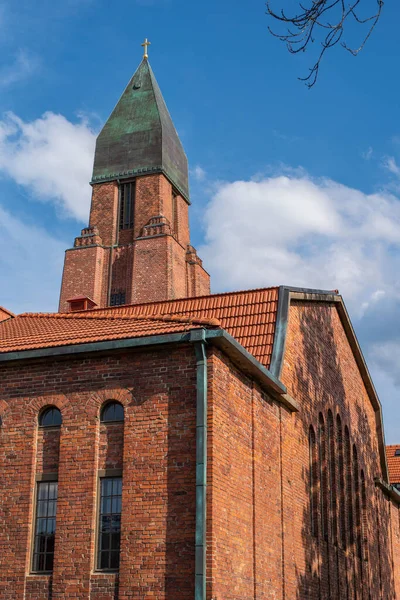 Εκκλησία Του Αγίου Παύλου Εσθονικά Tartu Pauluse Kirik Είναι Μια — Φωτογραφία Αρχείου