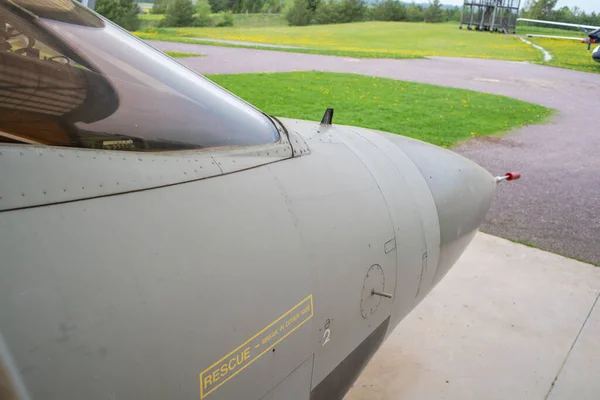 Stridsnäsa Panavia Tornado Estlands Flygmuseum — Stockfoto