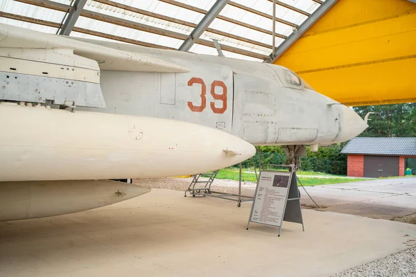 Bombowiec Sukhoi Nazwa Nato Fencer Naddźwiękowy Samolot Szturmowy Zaprojektowany Związku — Zdjęcie stockowe