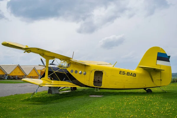 Yolcu Uçağı Antonov Estonya Havacılık Müzesi Nde — Stok fotoğraf