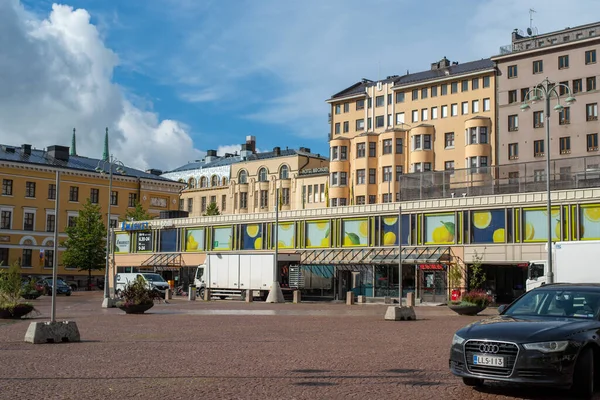 Kasarmi Square Dans Centre Ville Helsinki Par Une Journée Été — Photo