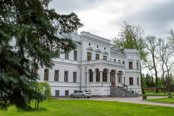 Puurmani Castle Cloudy Spring Day Magnificent Neo Renaissance Style Manor — Stock Photo, Image