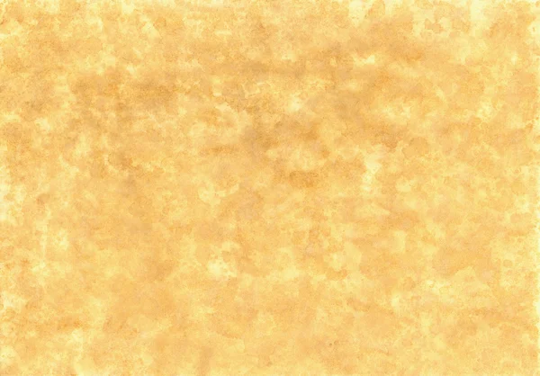 Ocher splash watercolor background — 图库照片