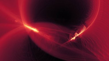 Modern Fraktal Arkaplan 'ın soyut 3B İllüstrasyonu