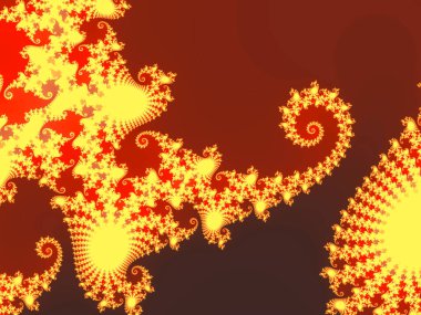 Mandala Kaleydoskop Soyut İllüstrasyon