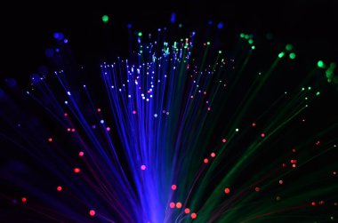 Modern Işık Bokeh Arkaplanının Soyut Resimleri