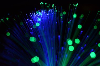 Modern Işık Bokeh Arkaplanının Soyut Resimleri