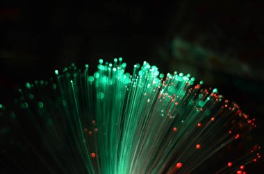 Modern Işık Bokeh Arkaplanının Soyut Resimleri