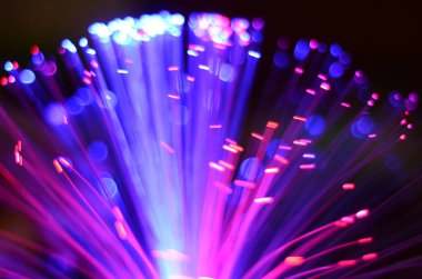 Modern Işık Bokeh Arkaplanının Soyut Resimleri