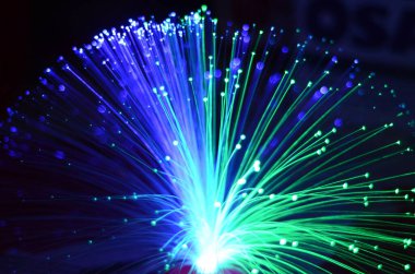 Modern Işık Bokeh Arkaplanının Soyut Resimleri