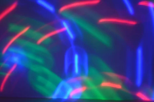 Modern Işık Bokeh Arkaplanının Soyut Resimleri