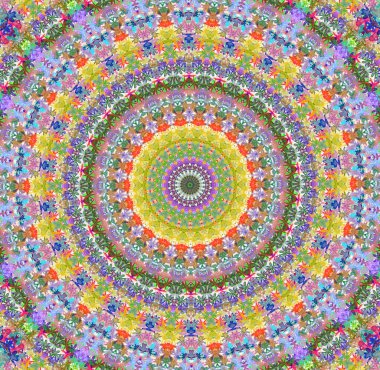 Soyut Renkli Kusursuz Desen