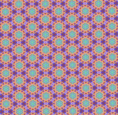 Soyut Renkli Kusursuz Desen