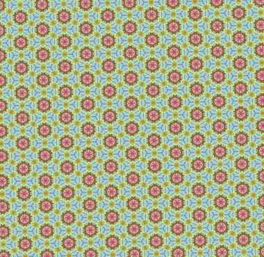 Soyut Renkli Kusursuz Desen