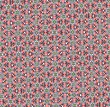 Soyut Renkli Kusursuz Desen