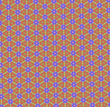 Soyut Renkli Kusursuz Desen