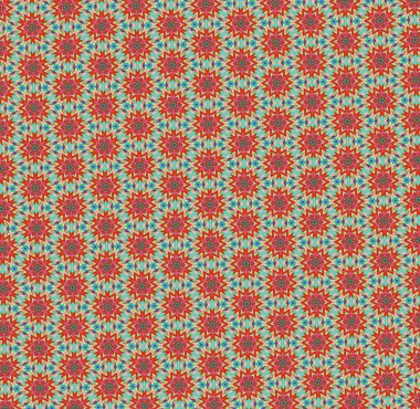 Soyut Renkli Kusursuz Desen