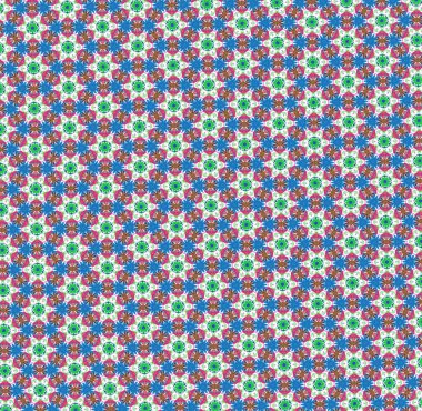 Soyut Renkli Kusursuz Desen