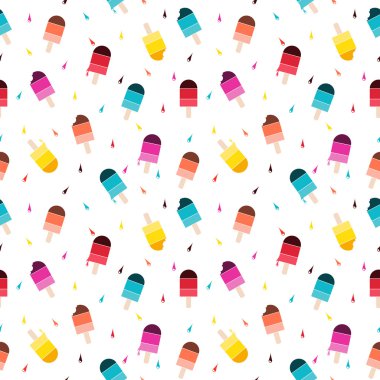 dondurma desen arka plan.