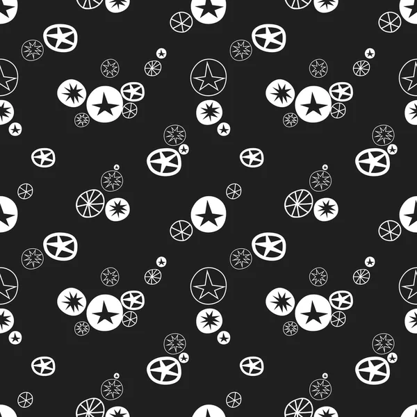 Seamless pattern with stars — Stock Vector